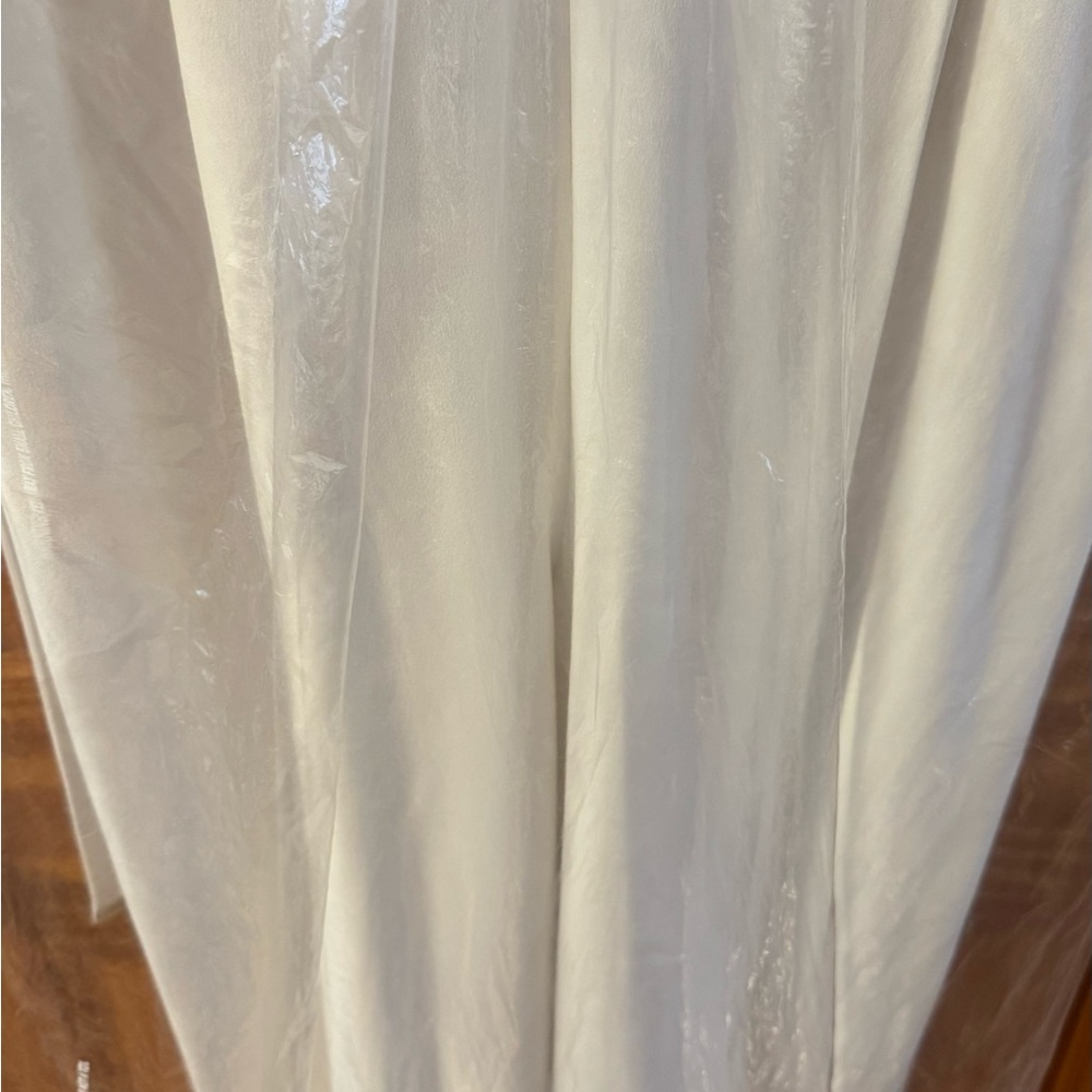 Elegant White TH Ruffle Jumpsuit/Romper - Picture 2 of 9